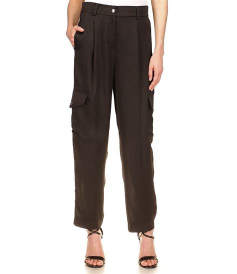 michael kors women's cargo pants|Michael Kors straight leg pants.